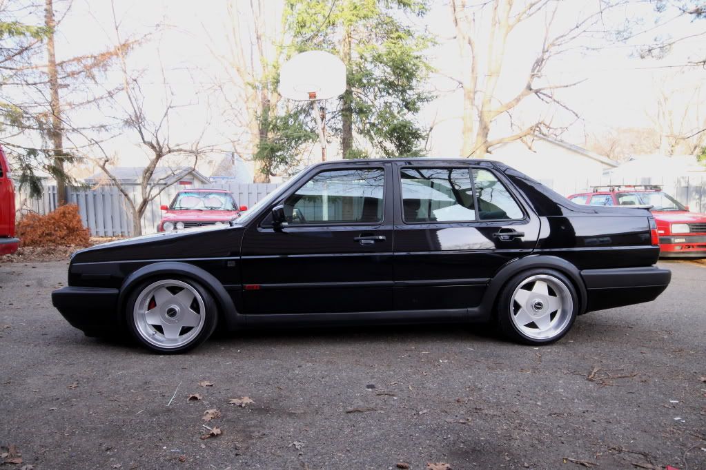 I personally think the MK2 Jetta looks better than the MK2 GTI especially 