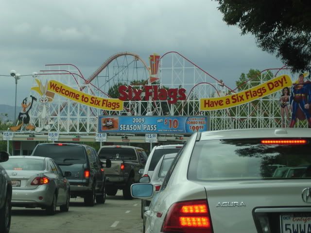 six flags magic mountain park map. six flags magic mountain park