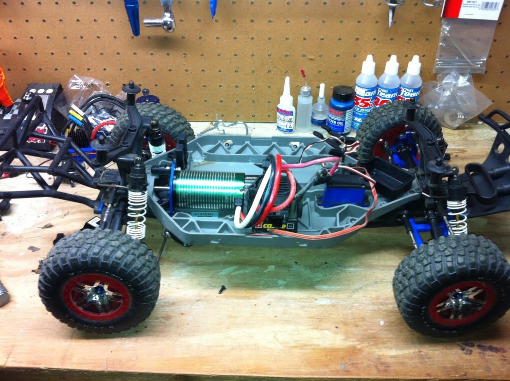 traxxas slash mods