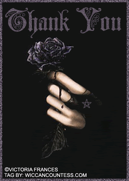 goth thank you Pictures, Images and Photos