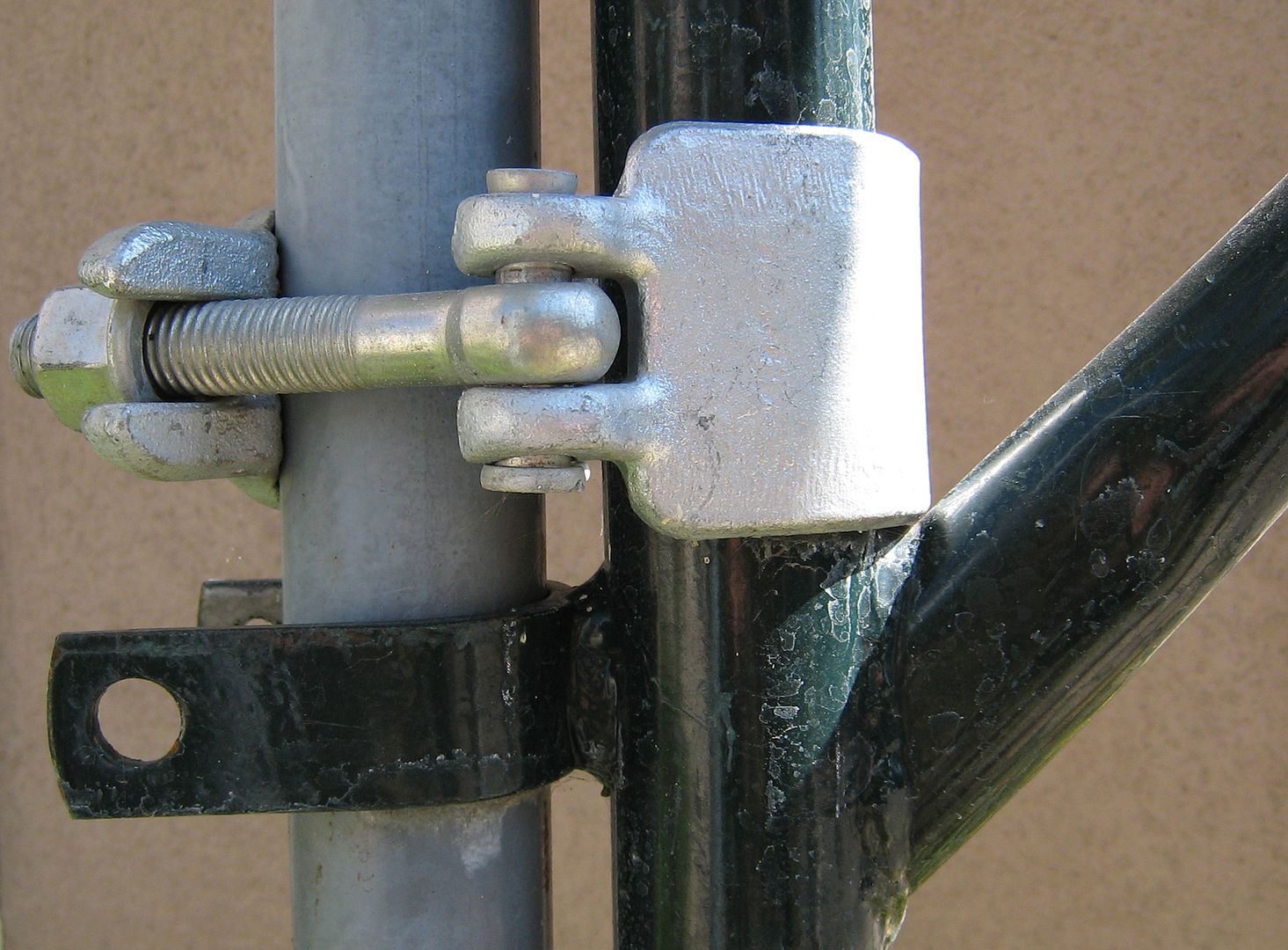 100 Scaffold Double Pipe Side by side Tube Clamp U Clamps C