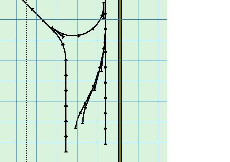 Large Radii Yard in Progress