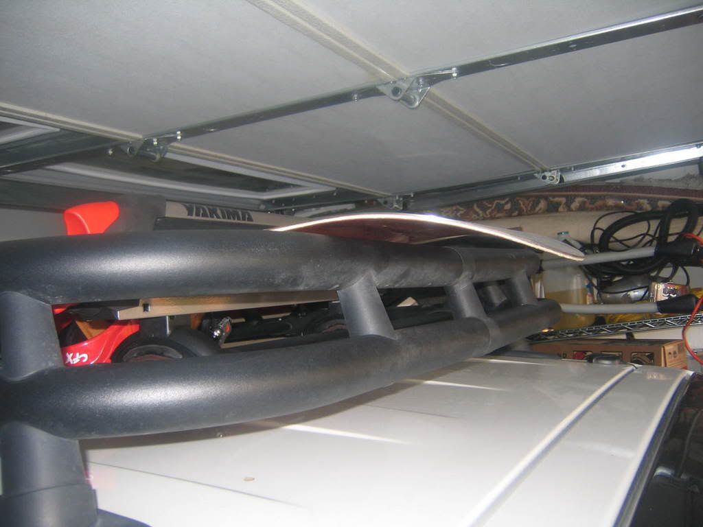 Yakima Snowboard/Ski Rack Garage Clerance Friendly Installation