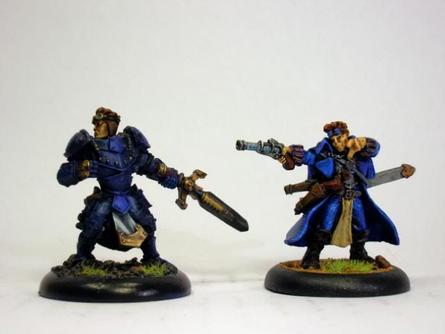 Cygnar Journeyman Warcaster & Gun Mage Captain Adept Solo