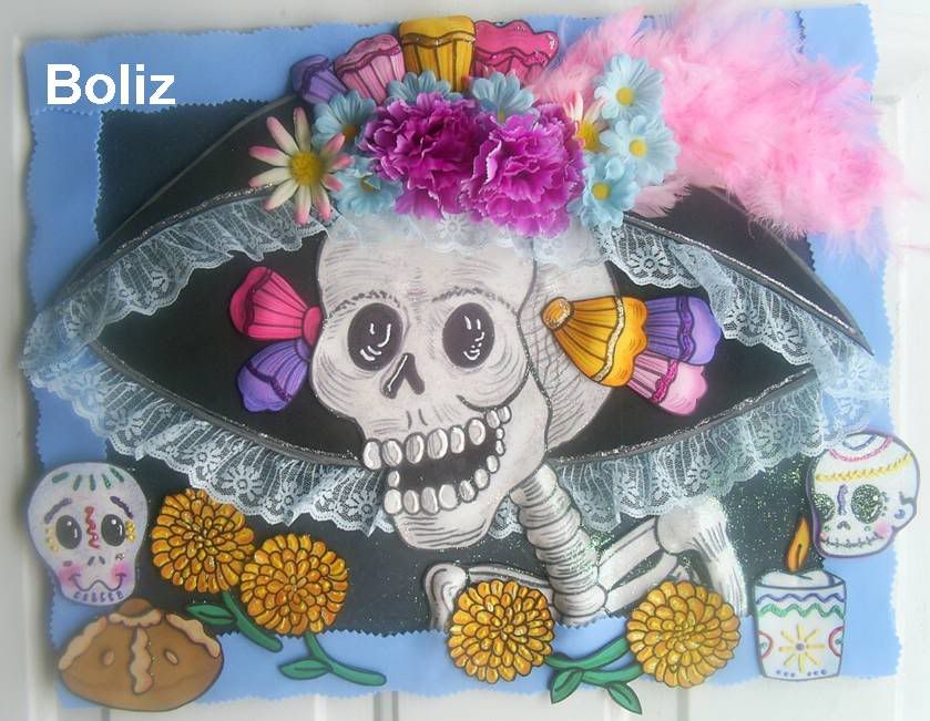 DIA De Los Muertos Bulletin Board Idea DIA De Los Muertos Bulletin Board Idea