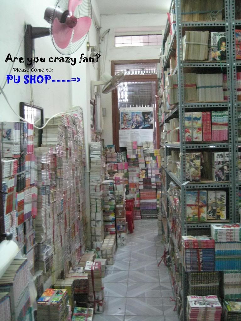 Pushop shop truyện tranh hấp dẫn