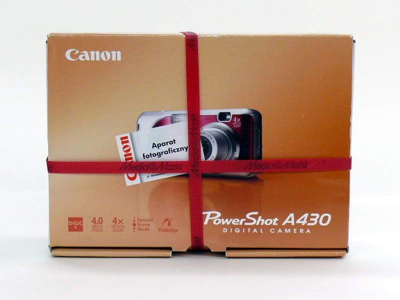 Aparat cyfrowy Canon - od Wydziału Oświaty UM W-wia
