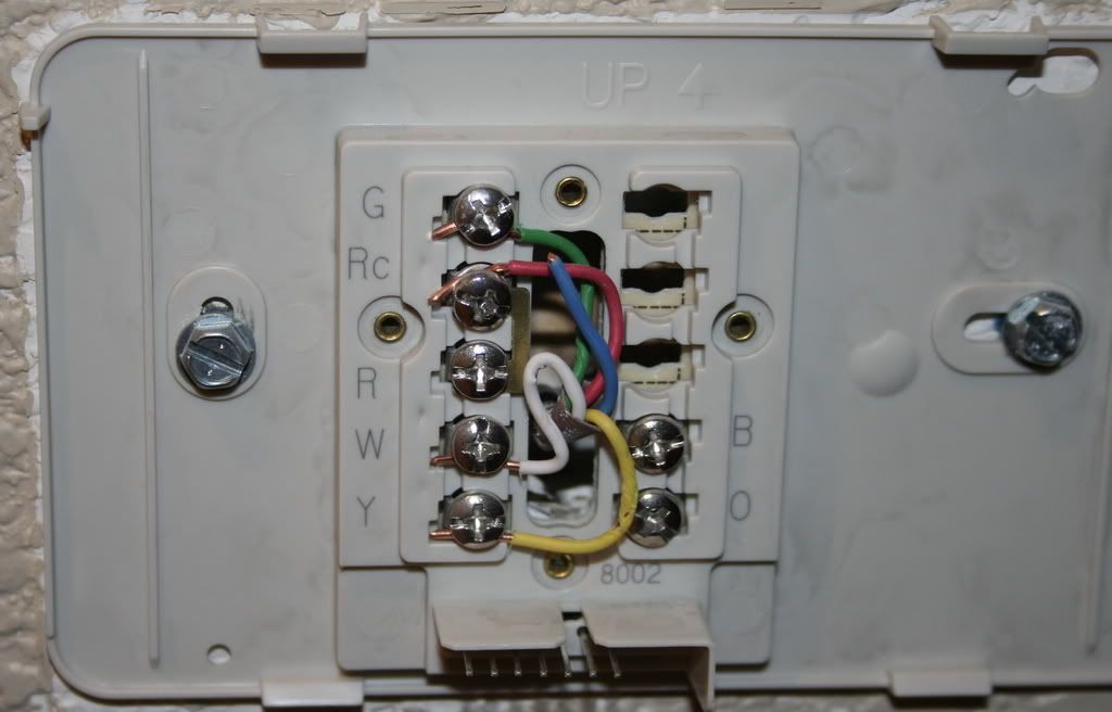 New Thermostat Wiring and Setup? - DoItYourself.com Community Forums