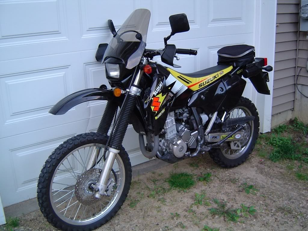 Spitfire windshield ride report and review with pics DRZ 400