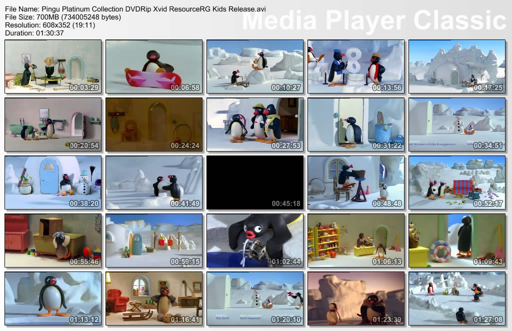 Pingu Platinum Collection DVDRip Xvid ResourceRG Kids Release 1 preview 0