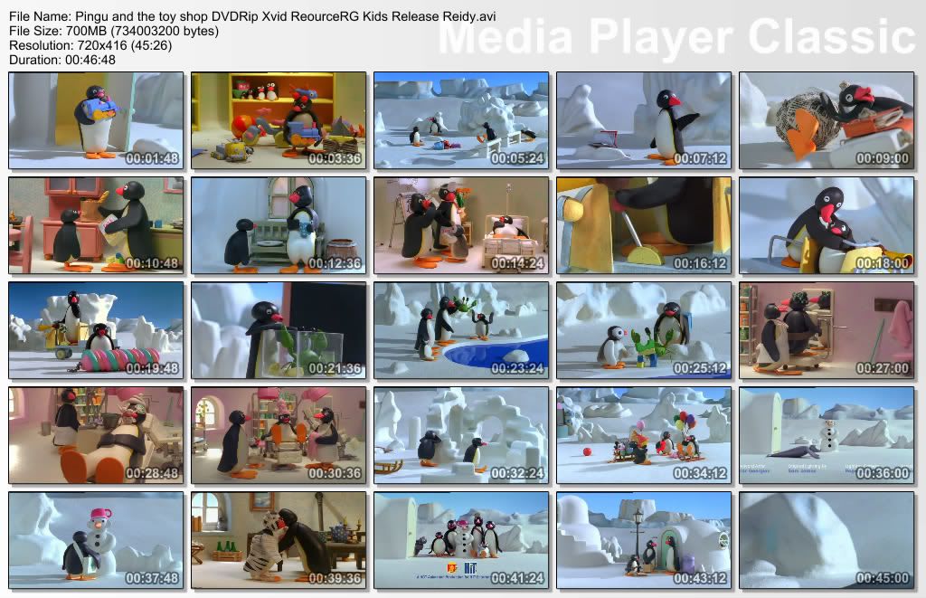 Pingu and the toy shop DVDRip Xvid ReourceRG Kids Release Reidy preview 1