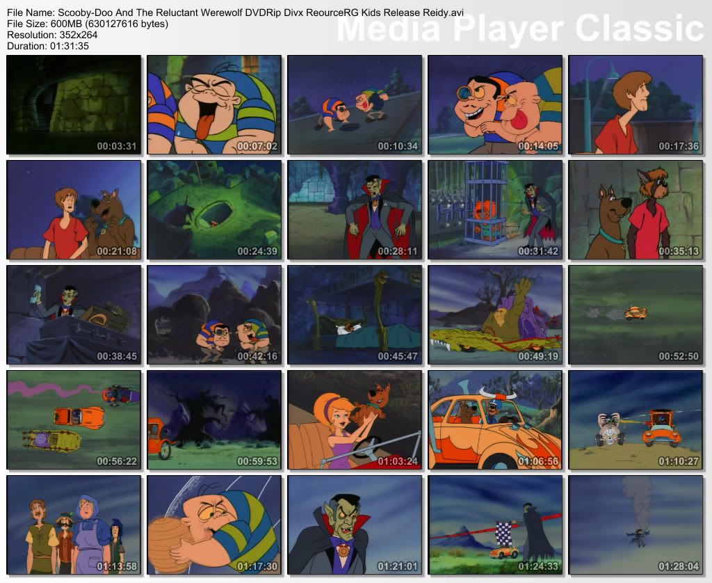 Scooby Doo And The Reluctant Werewolf DVDRip Divx ResourceRG Kids Release Reidy preview 0