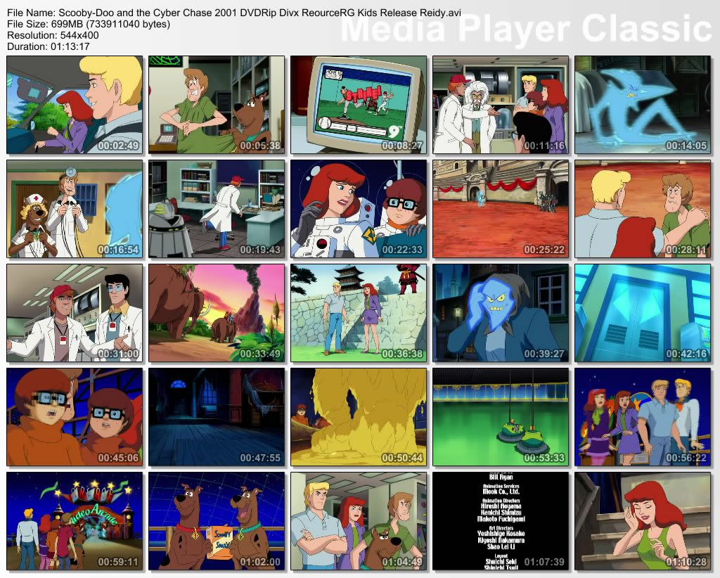 Scooby Doo and the Cyber Chase 2001 DVDRip Xvid ReourceRG Kids Release Reidy preview 0
