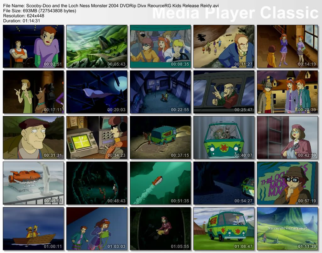 Scooby Doo and the Loch Ness Monster 2004 DVDRip Xvid ReourceRG Kids Release Reidy preview 0