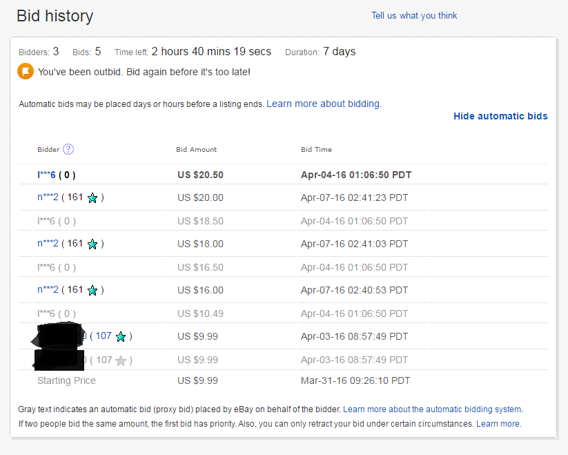 can someone explain this ebay bid to me?