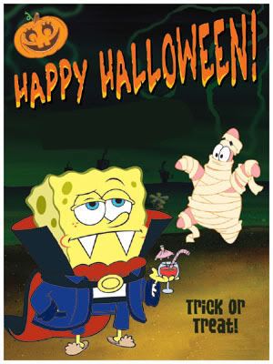 spongebob halloween photo