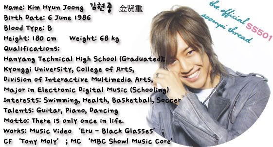 Hyun Joong Pictures, Images and Photos