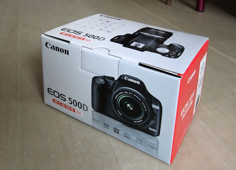 Canon 500D Box