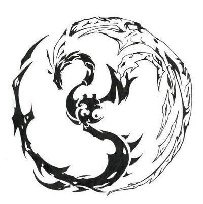 DRAGON BLACK &amp; WHITE Pictures, Images and Photos