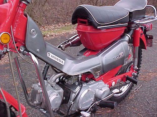 1970 Honda trail 90 battery cover #6