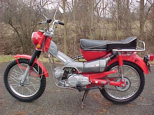 1970 Honda trail 90 battery cover #4