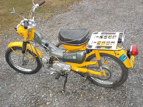 1971 Honda ct90 battery #7