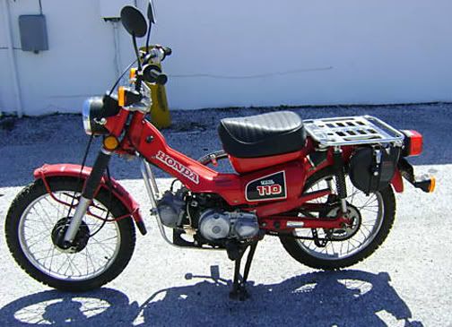 1986 Honda trail 110 #2