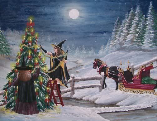 Yule witches Pictures, Images and Photos