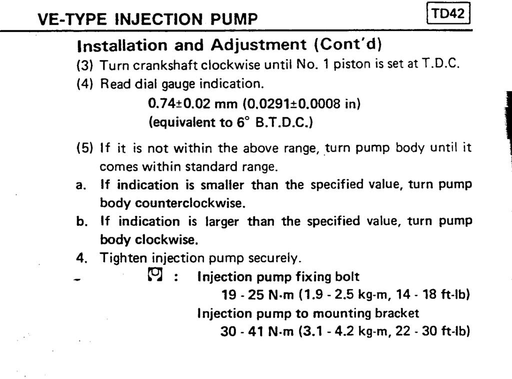 TD42 Diesel Power Differences Patrol 4x4 Nissan Patrol Forum