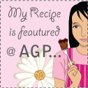 My Recipe is featured @ AGP