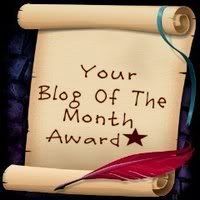 Blog of The Month Award