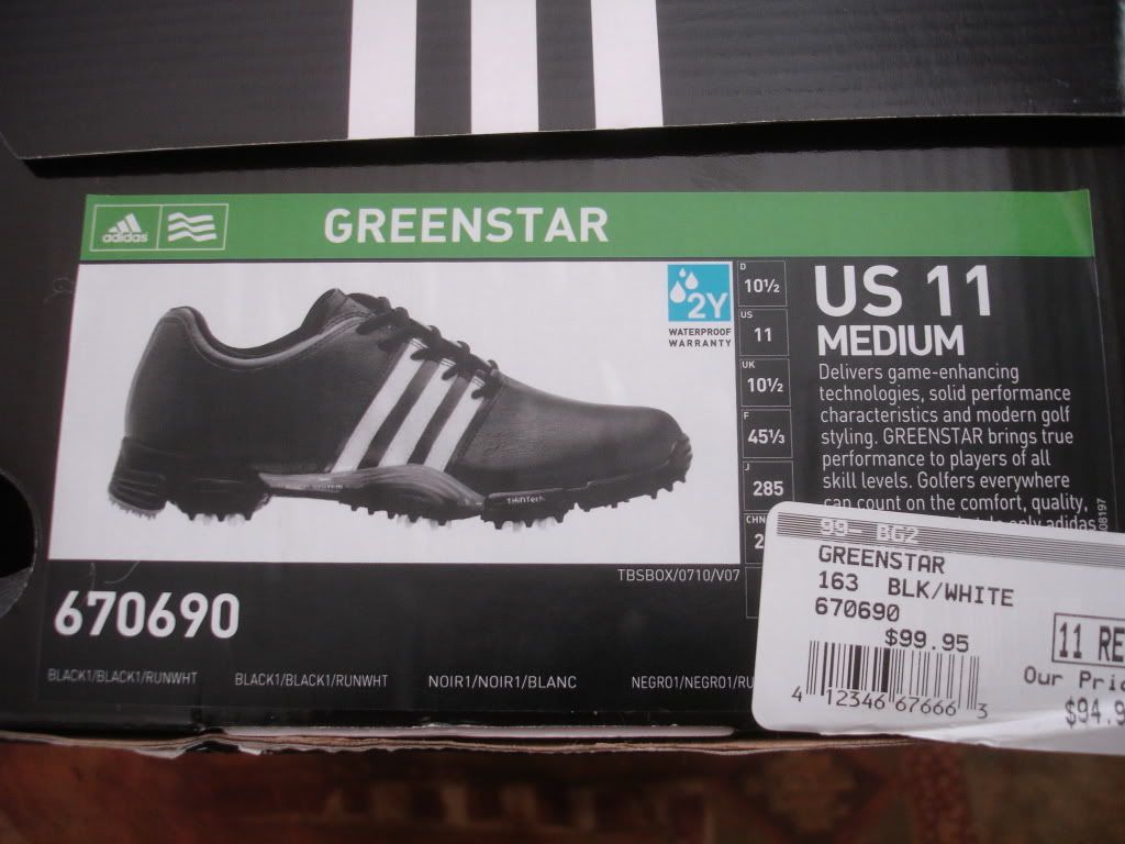 adidas greenstar golf shoes