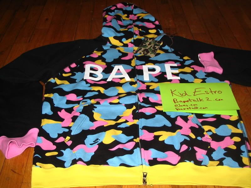 cotton candy bape camo
