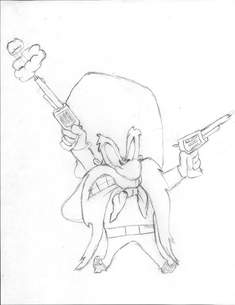 Clip Art Yosemite Sam Coloring Pages adult cute yosemite sam coloring pages gallery images dashah colors sketch page