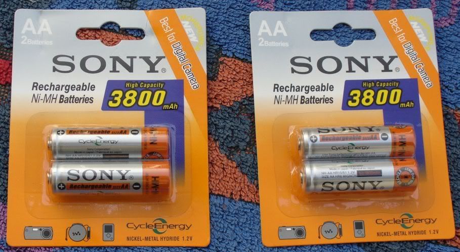 Sony cycle energy ni-mh battery charger manual