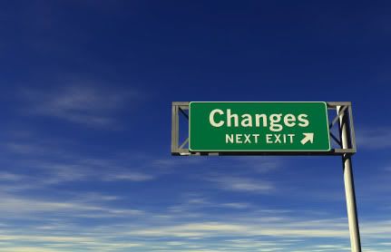 changes roadsign