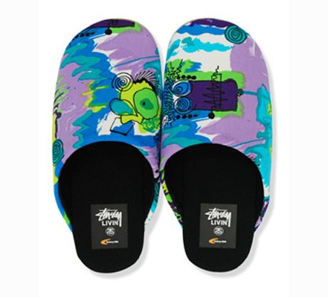 nike stussy slippers