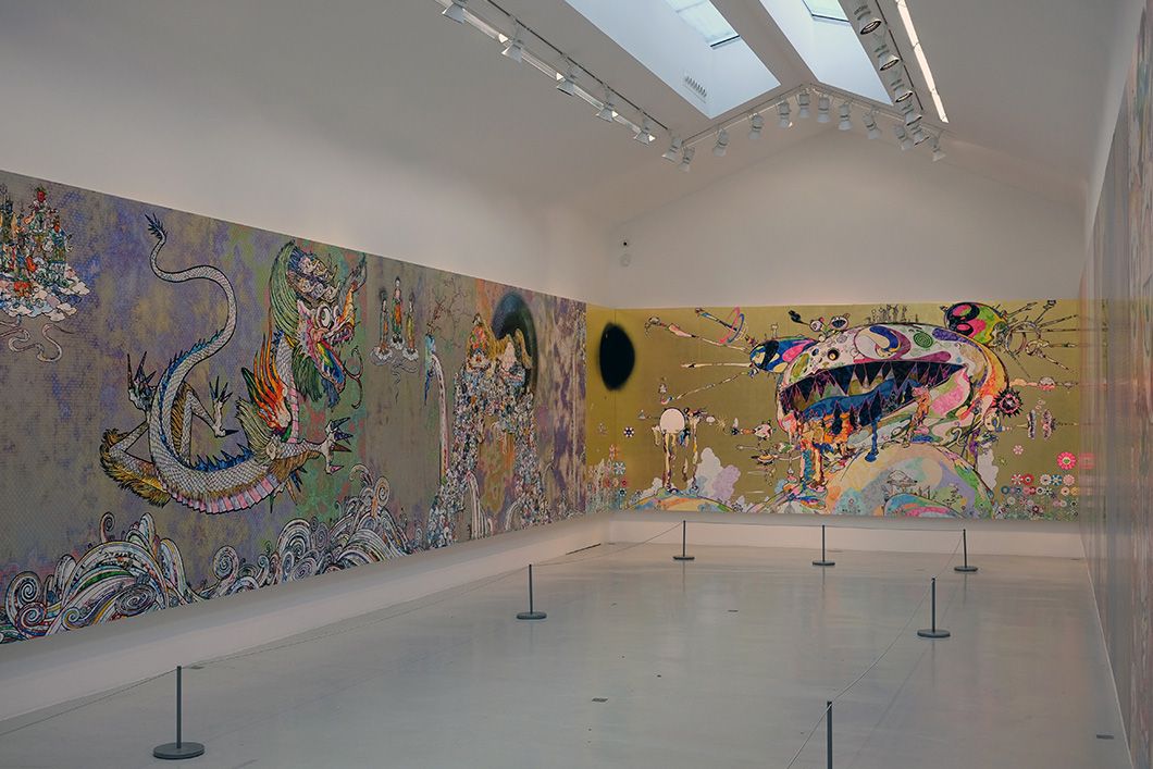 TAKASHI MURAKAMI – LEARNING THE MAGIC OF PAINTING – PARIS | Guillotine ...