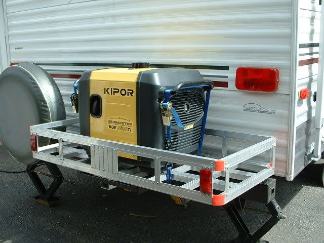 RV.Net Open Roads Forum: Best way to carry small generator with small TT?