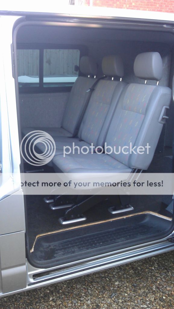 VW T5 Kombi 2+1 rear seats. Inca/Leatherette trim. RARE. | VW T4 Forum ...