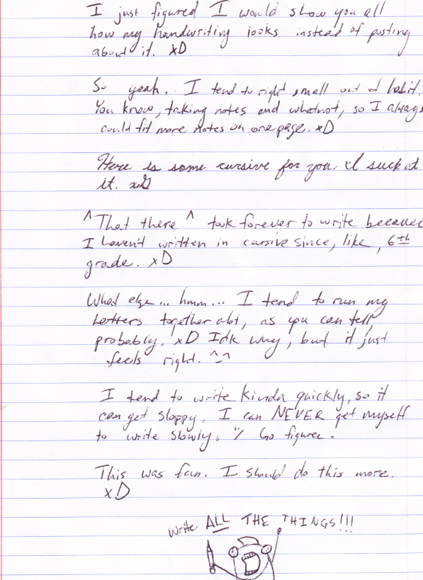 [PokeCommunity.com] Handwriting
