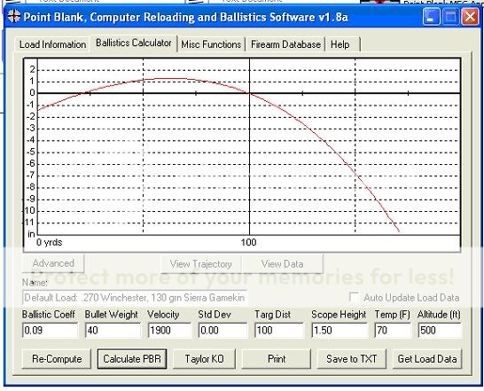 .22 mag trajectory | Rimfire Central Firearm Forum